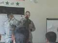 U.S. Army Soldiers Train Iraqi Police on Combat Lifesaver Sk