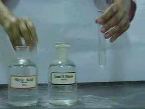 Testing anion - iodide ion