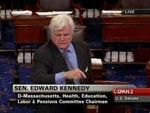Ted Kennedy on the Minimum Wage