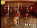 Pole Dancing - Back Slide and Shimmy Pole Dancing - Back Slide and Shimmy