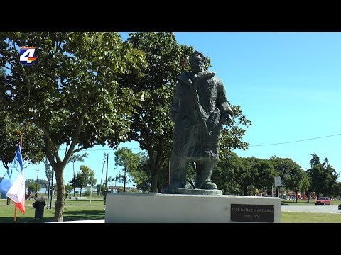 Se inauguró la relocalización del monumento a José Batlle y Ordóñez