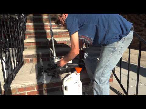 how to bleed floor jack