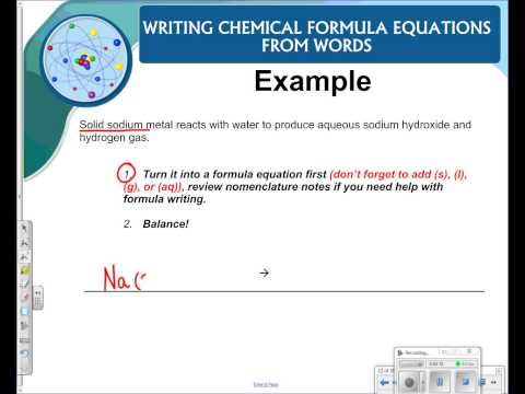 how to write equations in word