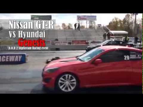 Nissan GT-R vs Hyundai Genesis Nissan GT-R vs Hyundai Genesis