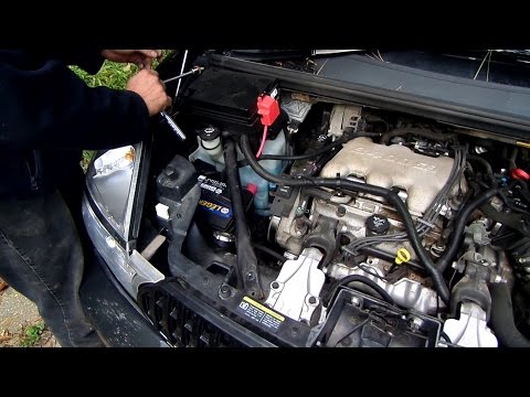 How to change the battery in a Buick Rendezvous