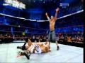 WWE Royal Rumble 2010 - John Cena dobule Five Knuckle Shuffle
