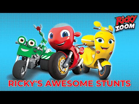 ⚡ Ricky Zoom ⚡| New Stunts! | New Compilation | Cartoons for Kids