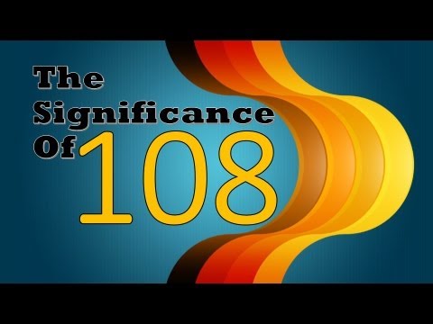 Astrological significance of number 108