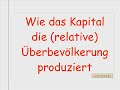 Wie das Kapital selbst die Überbevölkerung produziert 1/5