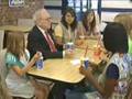 Warren Buffett Gives Advice to Girl Scouts at Dairy Queen