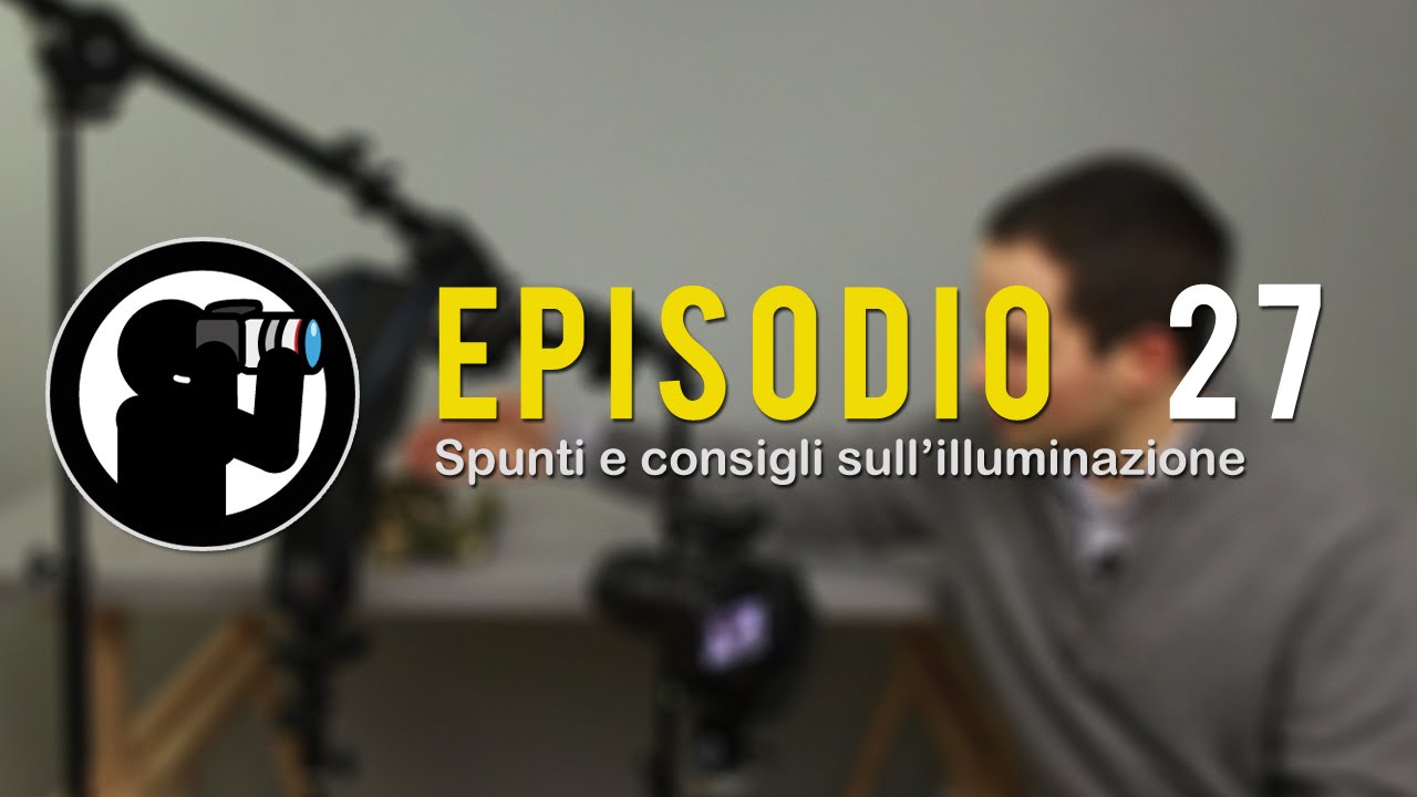 Corso di fotografia - 27 -  Spunti e consigli sull'illuminazione