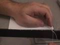 Coptic Stitch binding demo part 1