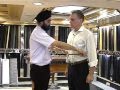 How To Make Tailor Measurements At Ambassador Fashion In Bangkok, Thailand
