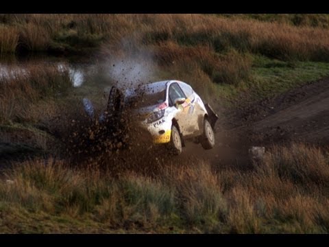 rally - It was painfull to watch these drivers giving their all, unaware of the massive hole that had appeared the other side fo the jump, the sound of laughter come...