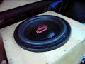 DD 2512 on Kove K2-700 playing Basstest