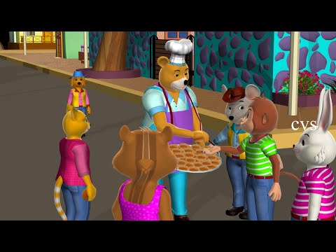 Hot Cross Buns Hot Cross Buns -3D Animation English Nursery Rhyme for children