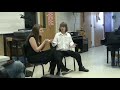 Ray-Shouth Middles Duo Improvatory: Evan, and Caitlin