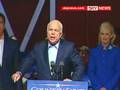 Arnie Puts Muscle Behind McCain - Ridicules 'Skinny' Obama