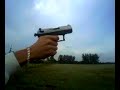 Meine neue Pistole P22 im Schuss test