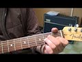 Learn Guitar - A Minor Blues Jam (C Major scale)