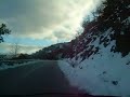 SANTA MARINA DE TORRE. CARRETERA CON NIEVE.