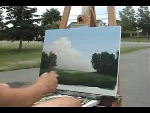 Time Lapse Speed Painting landscape ...