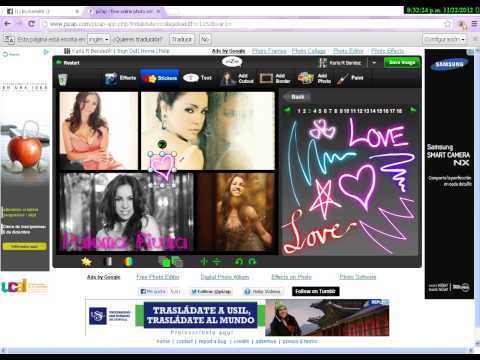 how to pizap on facebook