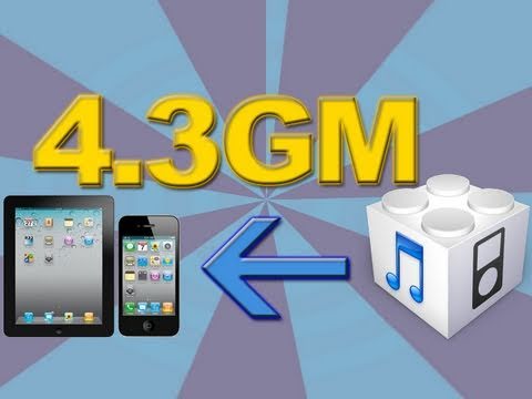 Install iOS 4.3 GM – iPhone 4/3GS, iPod Touch 4G/3G & The iPad – Guide