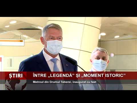 Metroul din Drumul Taberei, inaugurat cu fast