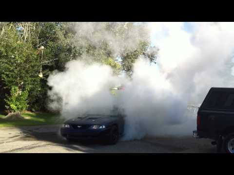 95 Mustang GT 347 Stroker Burnout