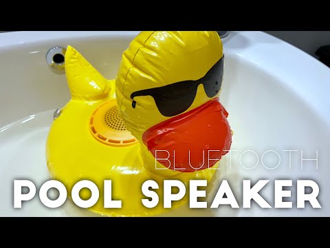floating pool duck speaker