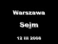 Dzisiejszy wiec Unii Polityki Realnej "Traktat Lizboński