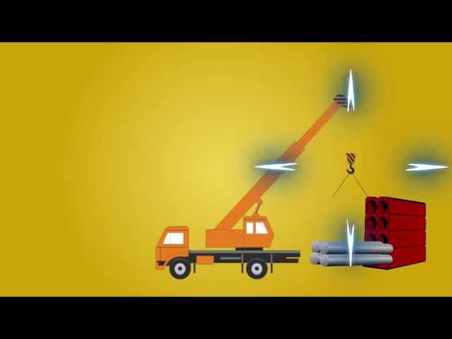 Машинки развивающий мультфильм. Подъемный кран