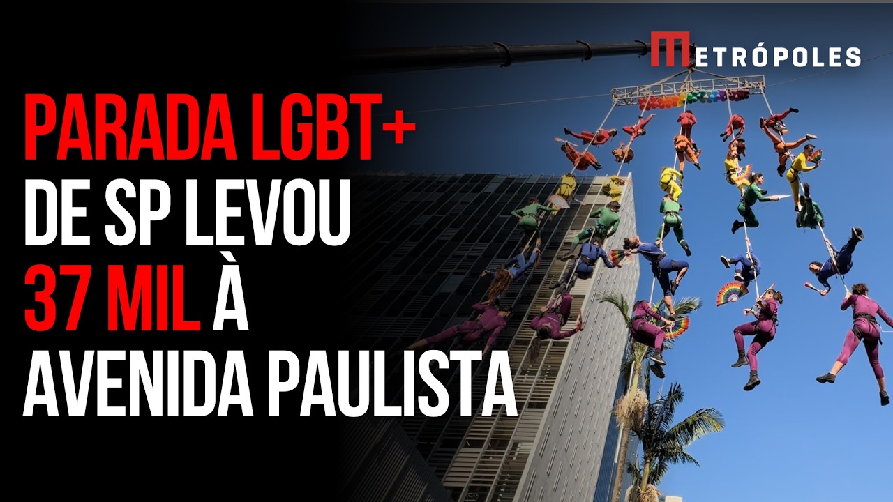 Com Pabllo, Glória Groove e Erika Hilton, Parada LGBT+ leva multidão à Av. Paulista