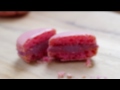 Raspberry Rose Macaron ラズベリーとバラのマカロン マカロン