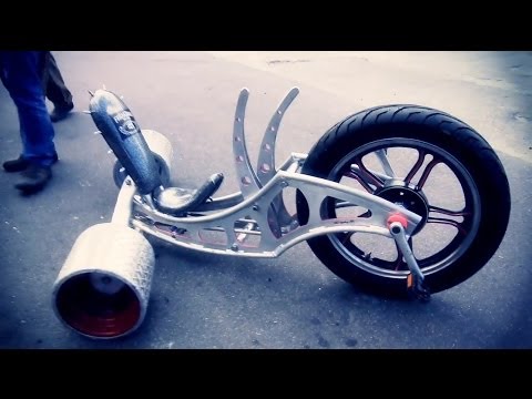 Monster BIG WHEEL extreme trike racing