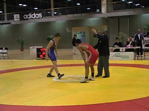 lutte libre- championnat de France minime