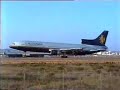 Caledonian L-1011 Tristar landing at Faro, Portugal. Caledonian L-1011 Tristar landing at Faro, Portugal.
