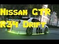 Nissan GTR R34 Drift Green Neon for GTA 4 video 1