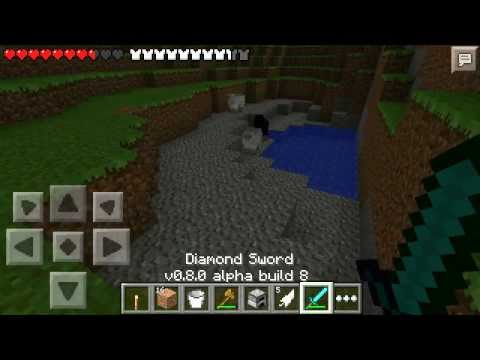 Minecraft Pocket Edition 0.8.0 Beta (Alpha Build 8 Beta Test) Livestream