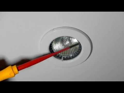 how to remove mr16 bulb