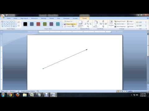 how to create lines in word