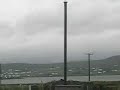 Film footage of drive into Keel, Achill Island, County Mayo