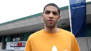 Nicolas Batum Interview at the 2011 adidas EuroCamp