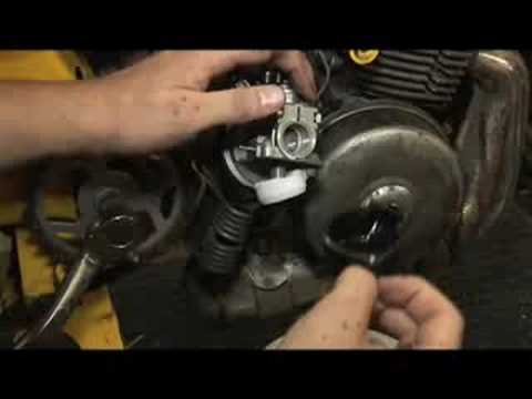 how to clean a carburetor on a scooter
