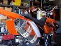 CRD QP on 2007 KTM 250 XCF-W with Enduro Insert