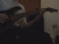 Glass Prison ( intro sweeping and alternate picking )