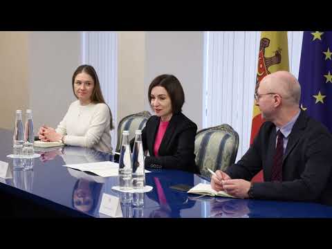 Глава государства Майя Санду обсудила с группой евродепутатов продвижение Молдовы по пути вступления в Европейский Союз