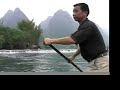 Bamboo rafting @ Yangshuo GuiLin China Bamboo rafting @ Yangshuo GuiLin China