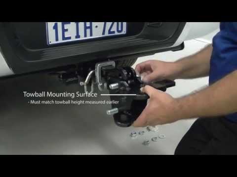 how to setup weight distribution hitch